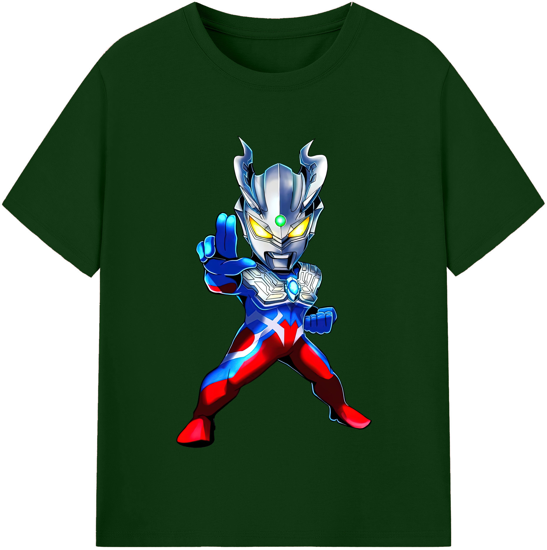 （画像用） ウルトラマン Ultraman 綿100％半袖Tシャツ（フロントプリント）